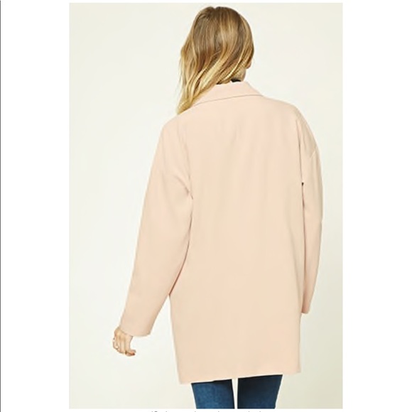 Forever 21 blush Oversized Blazer - Picture 5 of 9